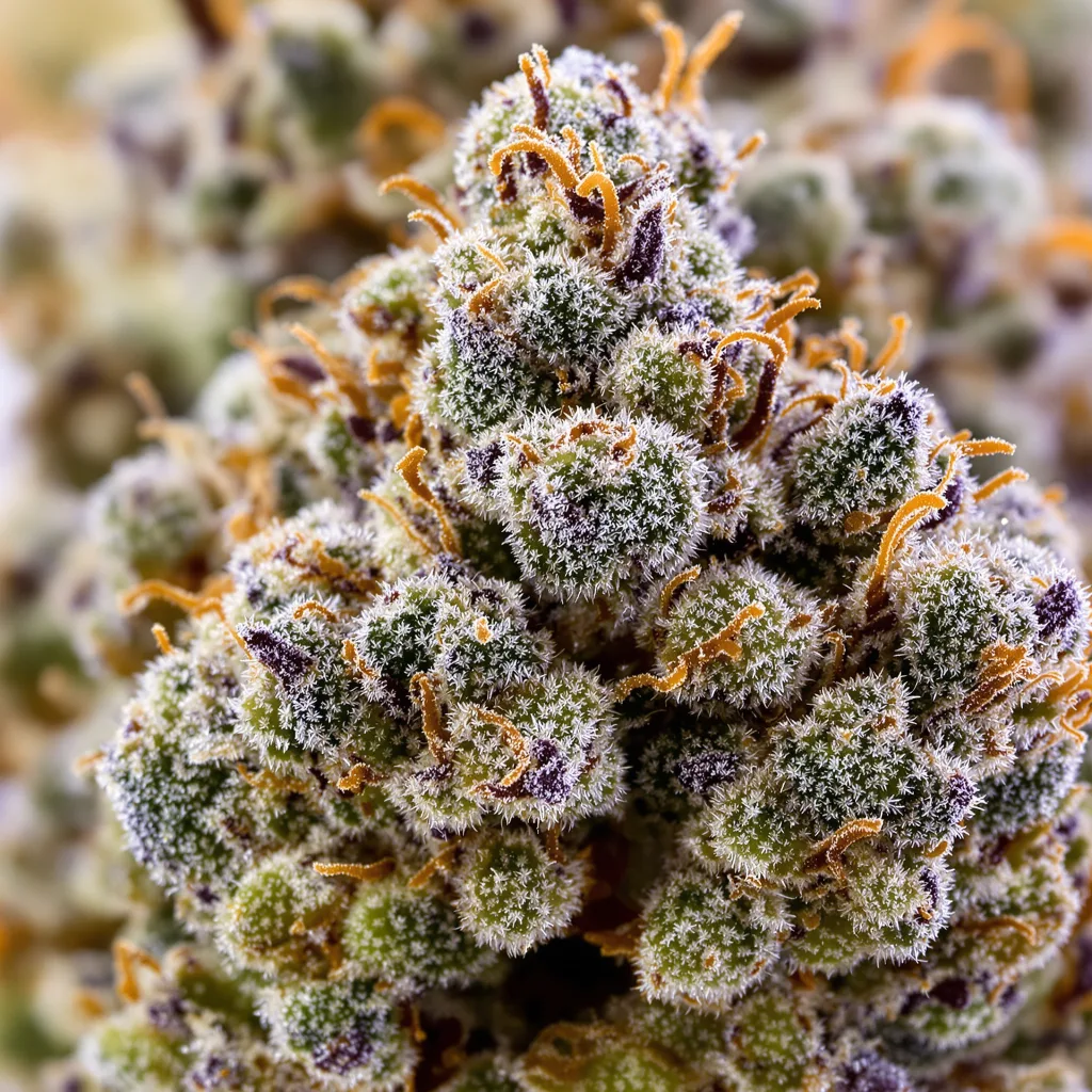 Nebula cannabis plant in flowering stage — 60-100 cm autoflower