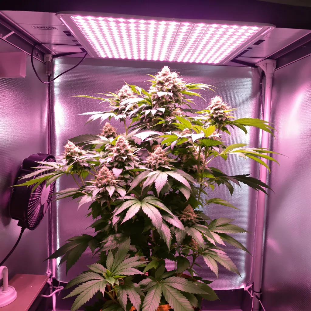 Night Nurse 82% indica / 18% sativa flower with visible trichomes