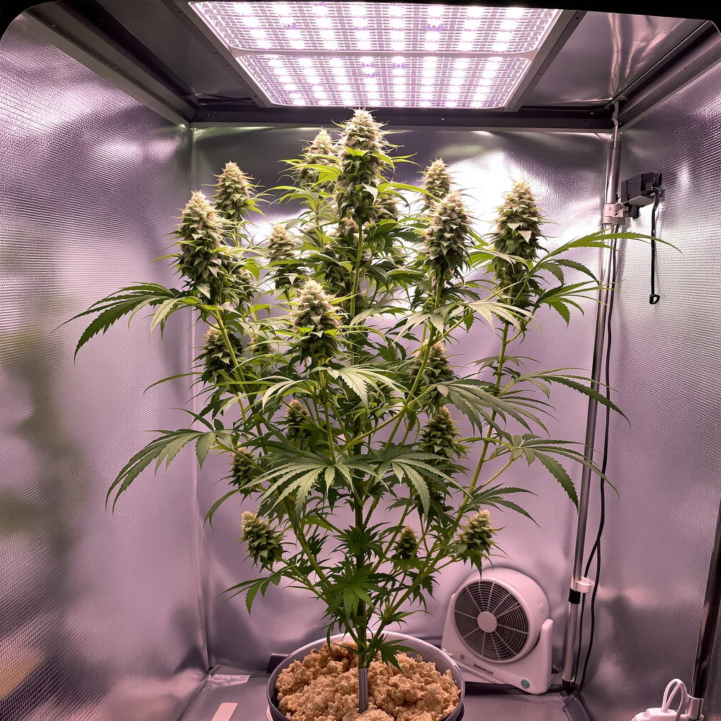 Nordle cannabis plant in flowering stage — 120-180 cm feminised