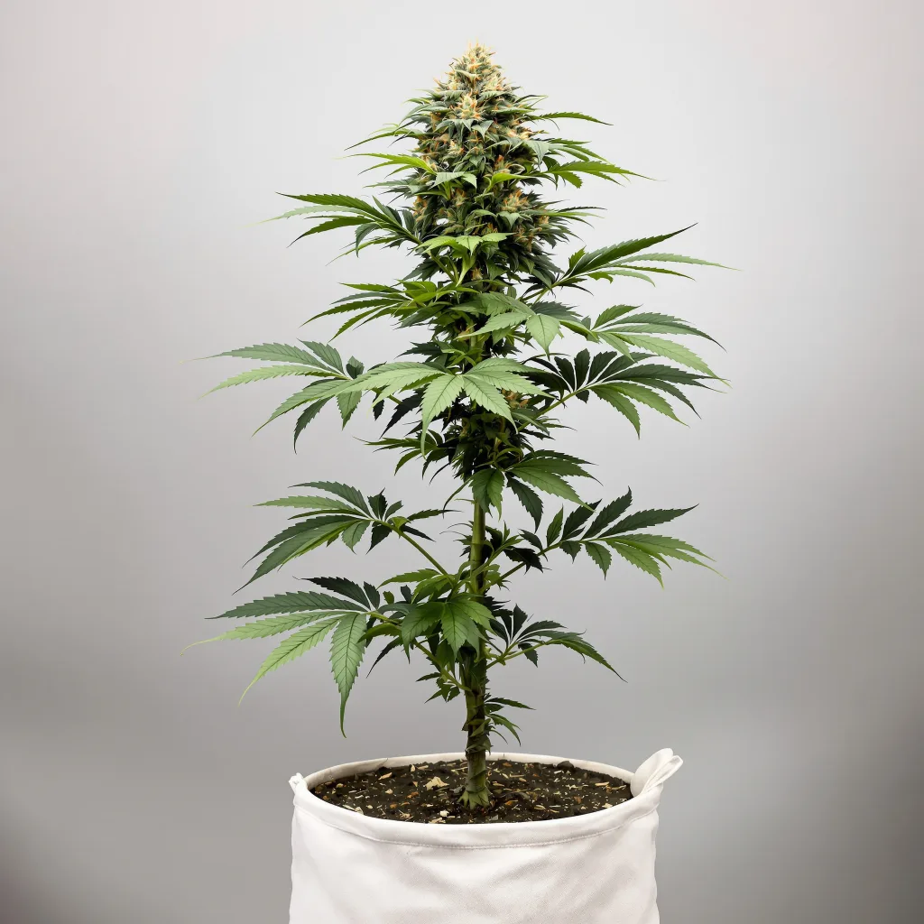North American cannabis bud close-up showing dense purple-tinged calyxes