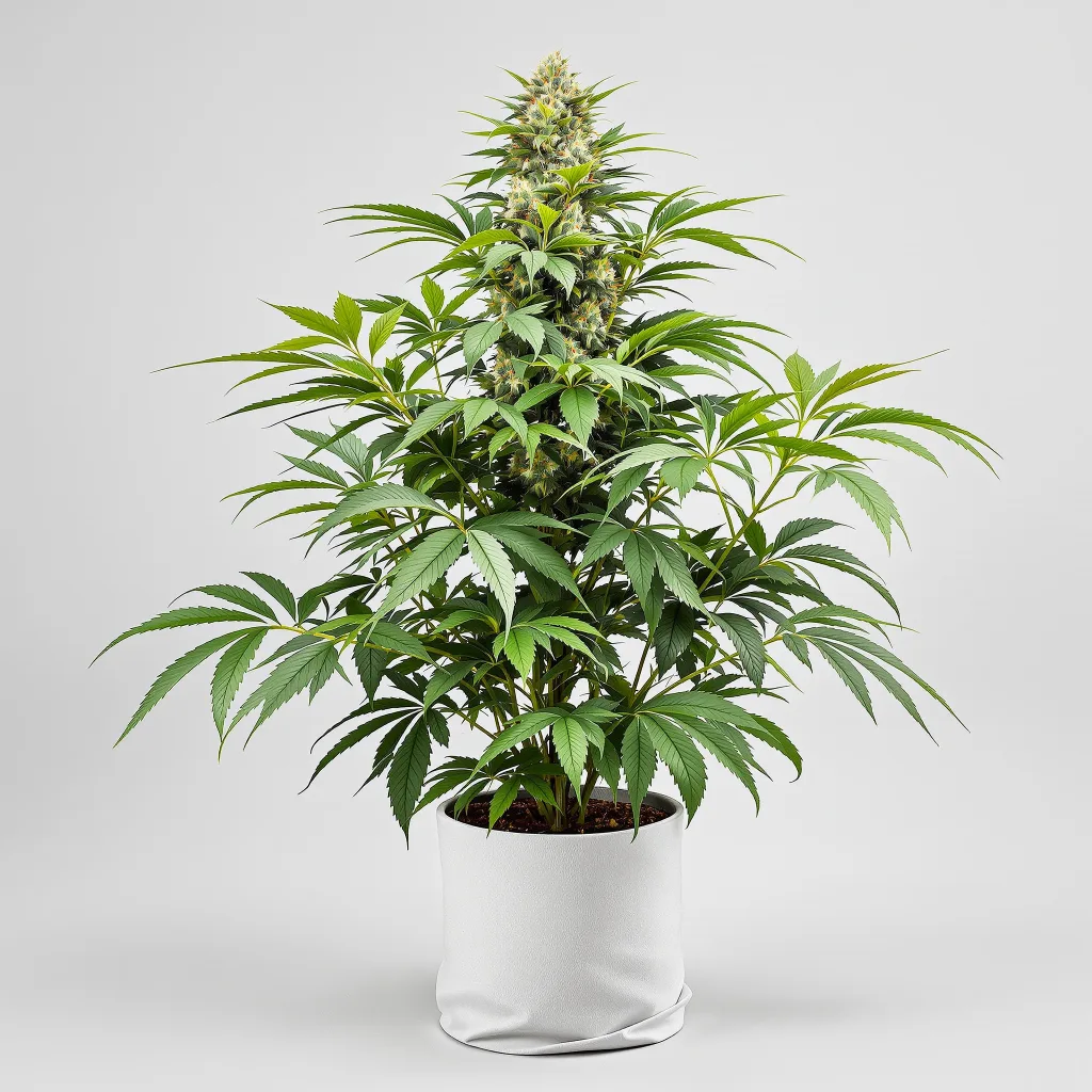 Obama Kush cannabis bud close-up showing dense purple-tinged calyxes