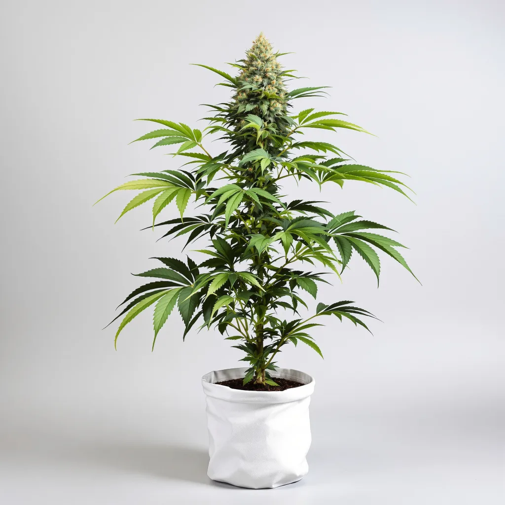 Opal OG Kush cannabis bud close-up showing dense purple-tinged calyxes