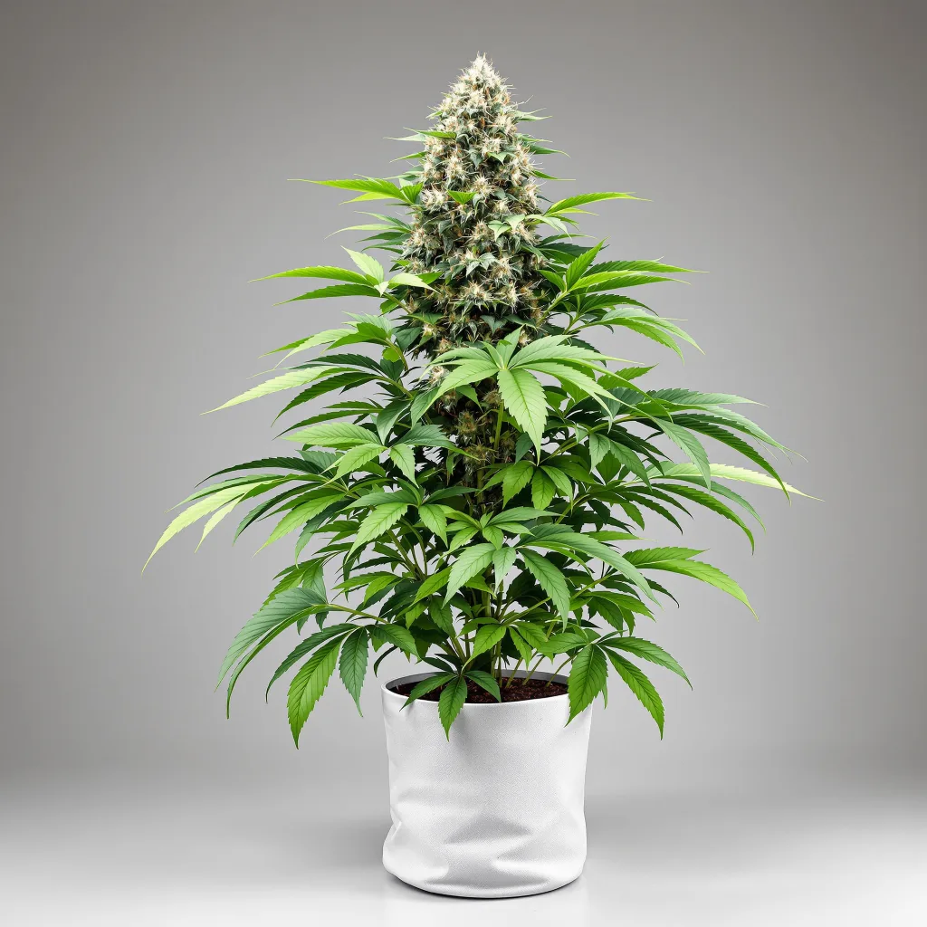 Orange Bud cannabis bud close-up showing dense purple-tinged calyxes