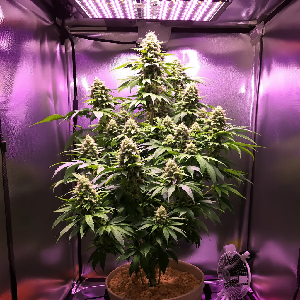 Orange Cookies 60% indica / 40% sativa flower with visible trichomes