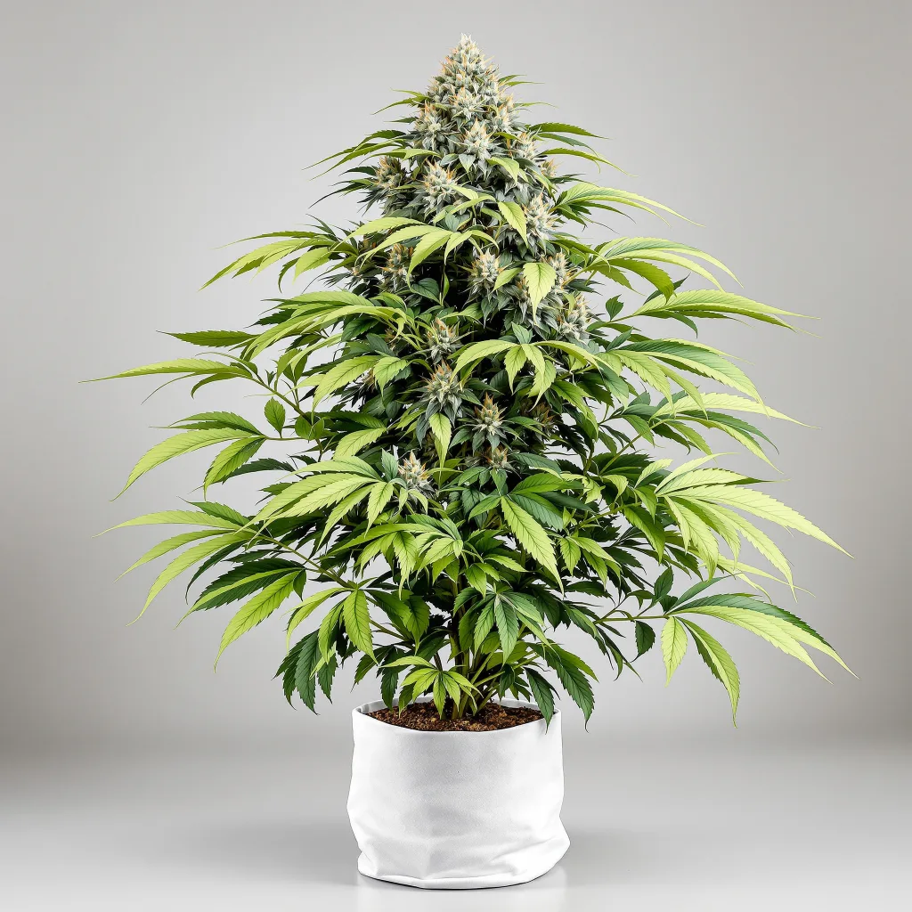 Overlord OG cannabis bud close-up showing dense purple-tinged calyxes