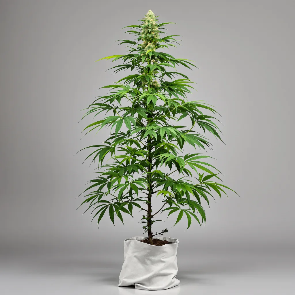 Painkiller XL cannabis bud close-up showing lime-green airy structure