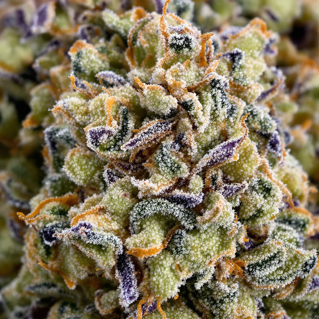 Pineapple Kush cannabis plant in flowering stage — 60-100 cm autoflower