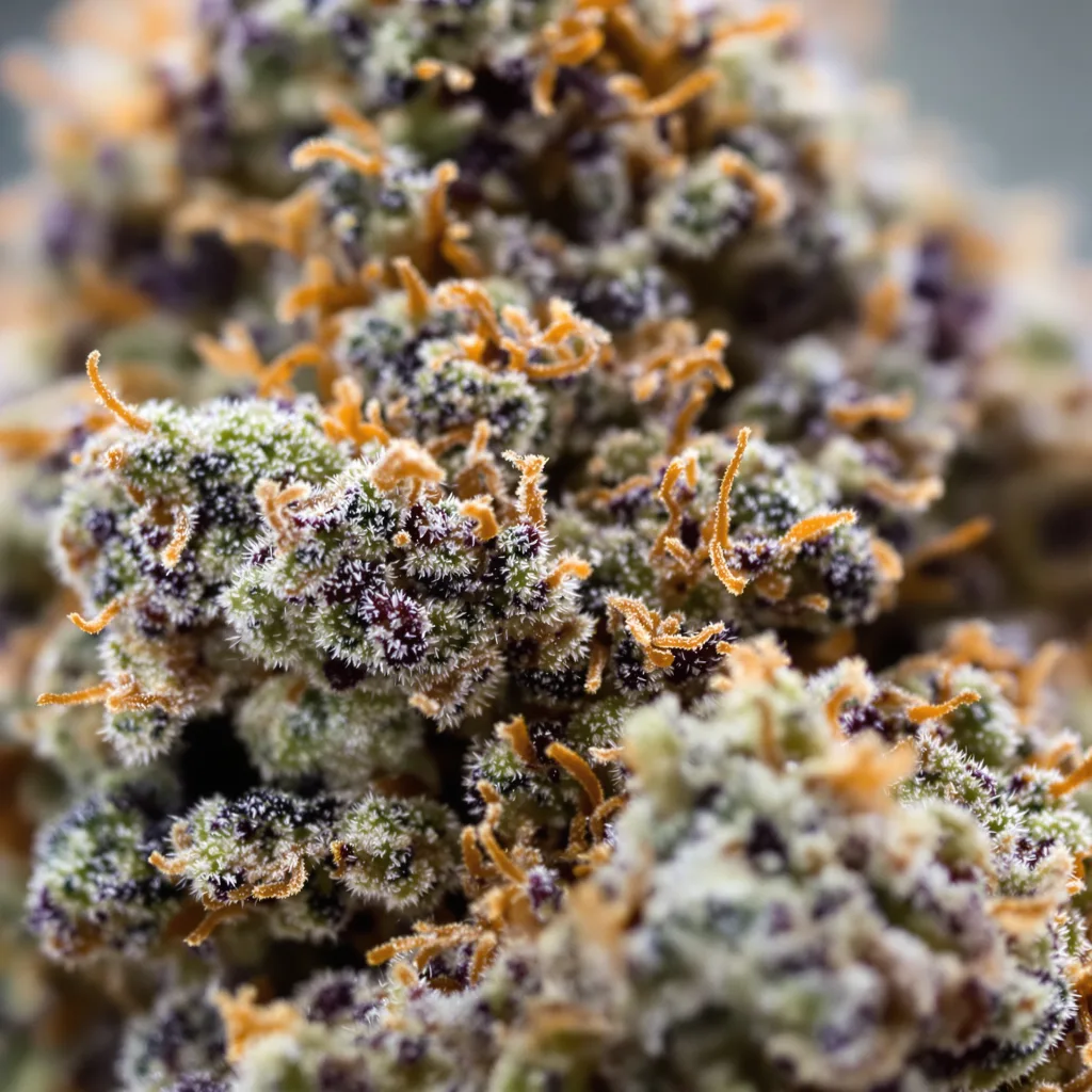 Platinum Bubba Kush cannabis plant in flowering stage — 60-100 cm autoflower