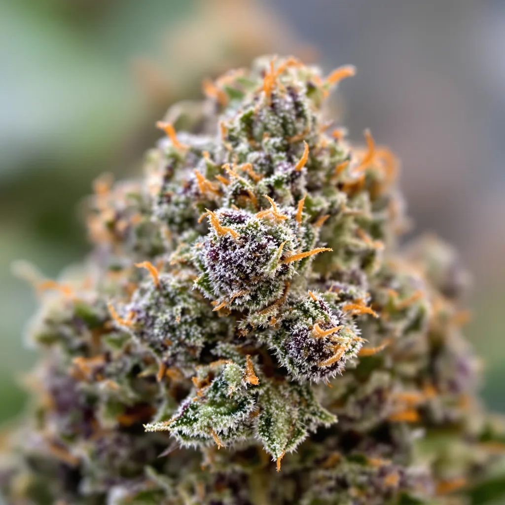Platinum Purple Kush cannabis plant in flowering stage — 90-130 cm feminised