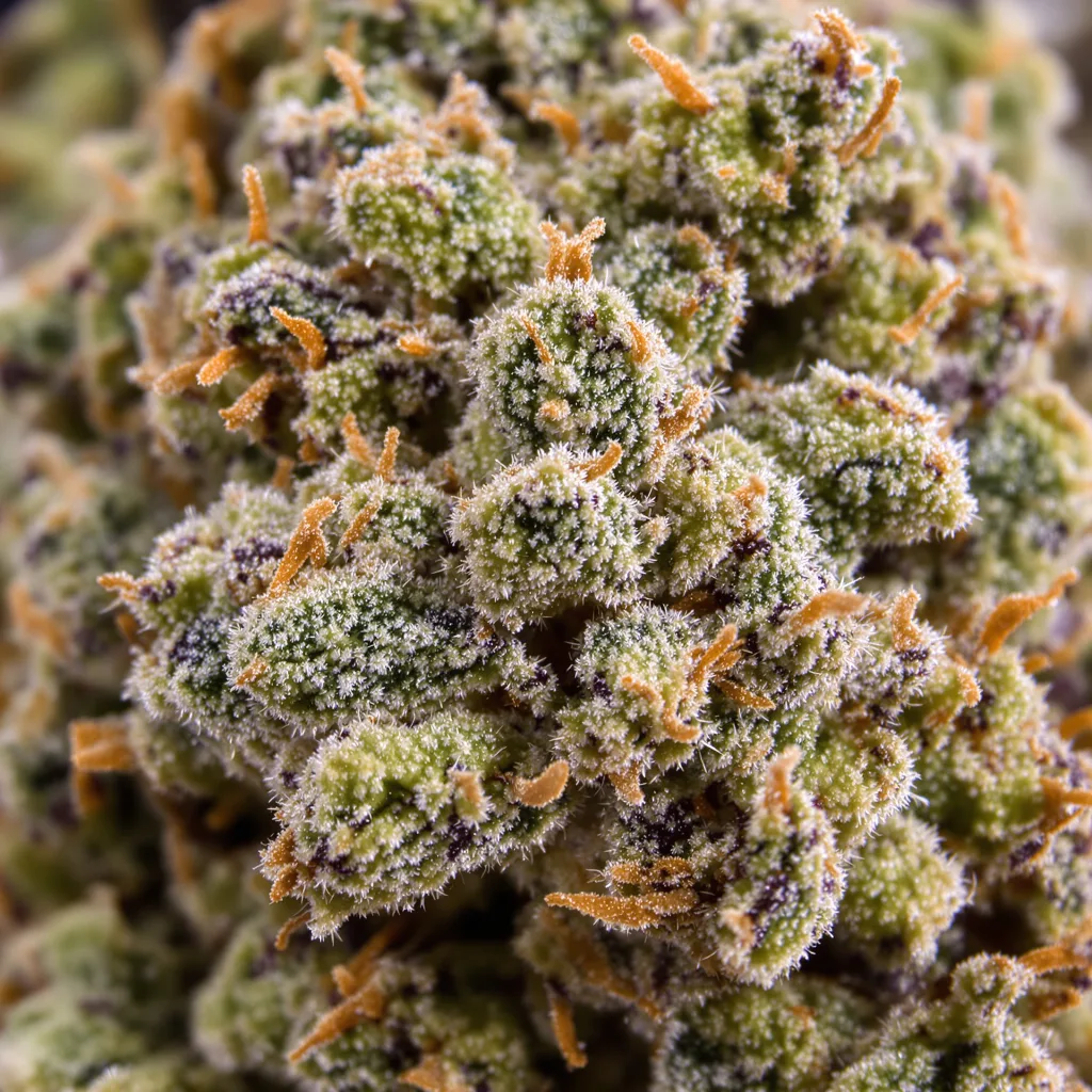 Power Kush cannabis plant in flowering stage — 60-100 cm autoflower