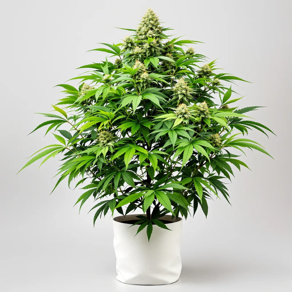 Punky Lion cannabis bud close-up showing dense purple-tinged calyxes