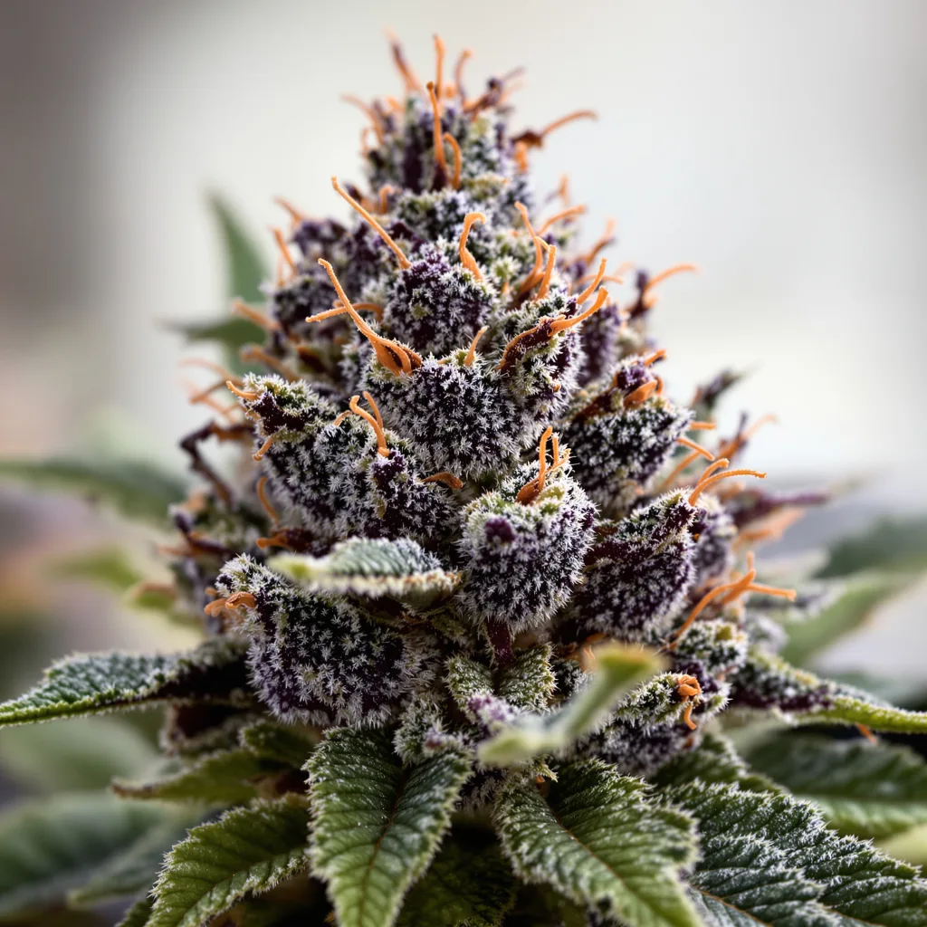 Purple Arrow cannabis plant in flowering stage — 90-130 cm feminised