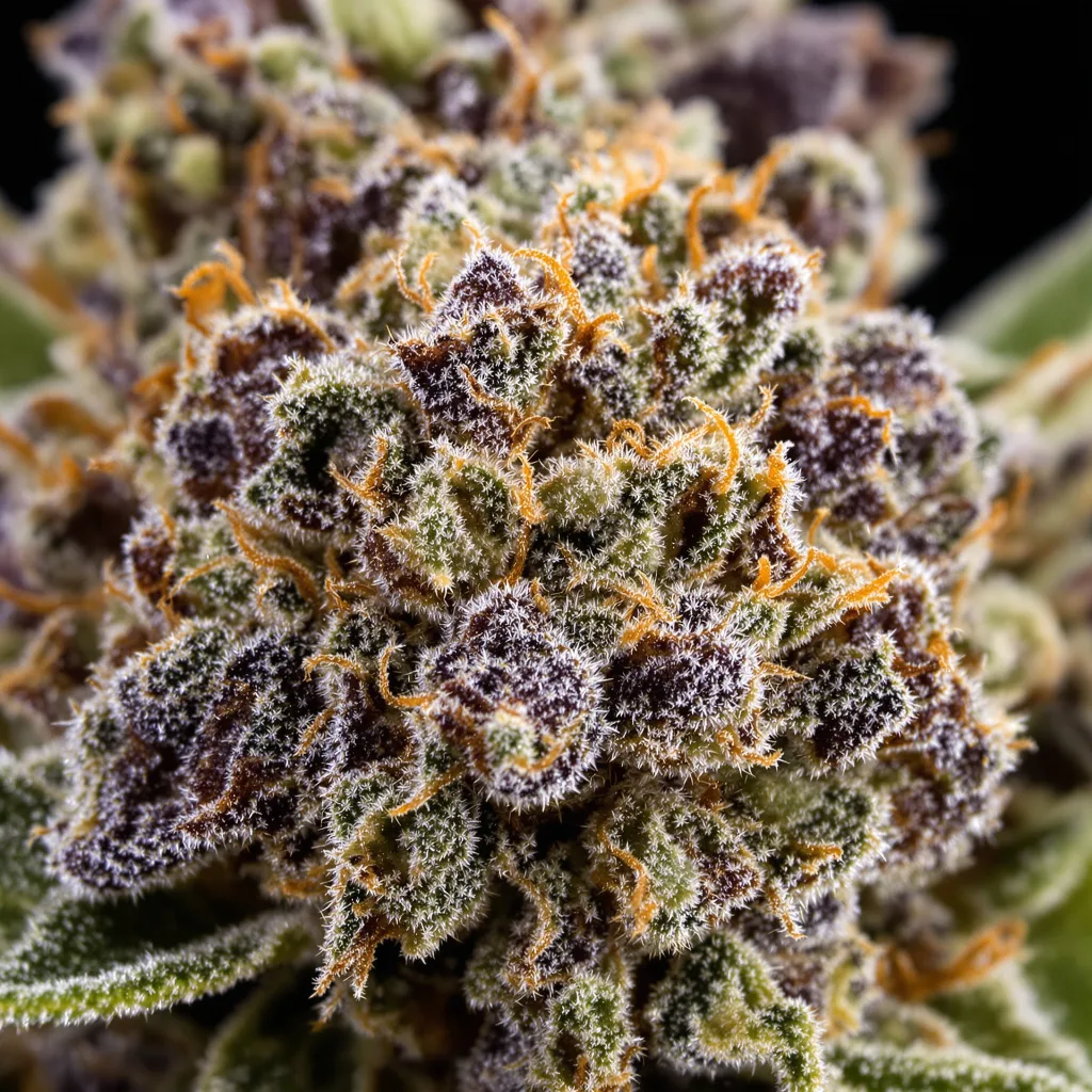 Purple Berry cannabis plant in flowering stage — 90-130 cm feminised
