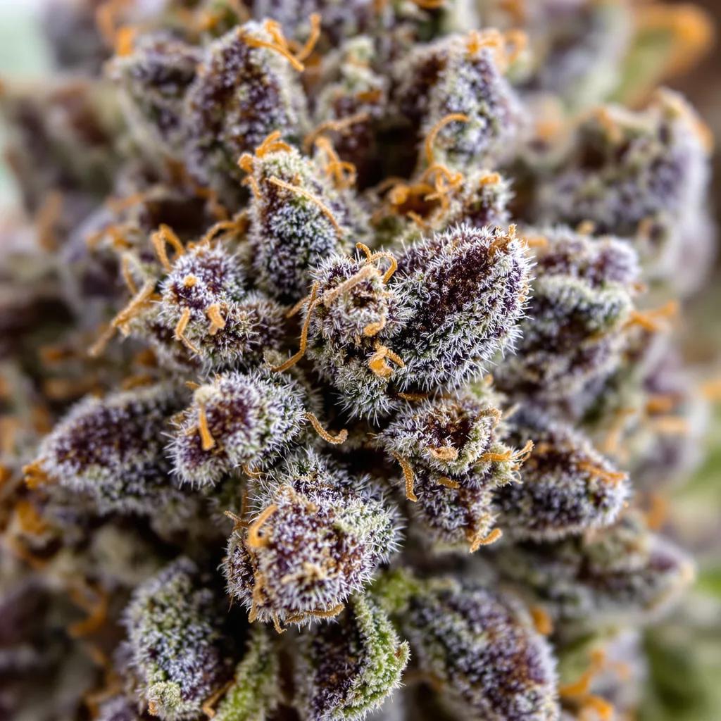 Purple Candy cannabis plant in flowering stage — 90-130 cm feminised