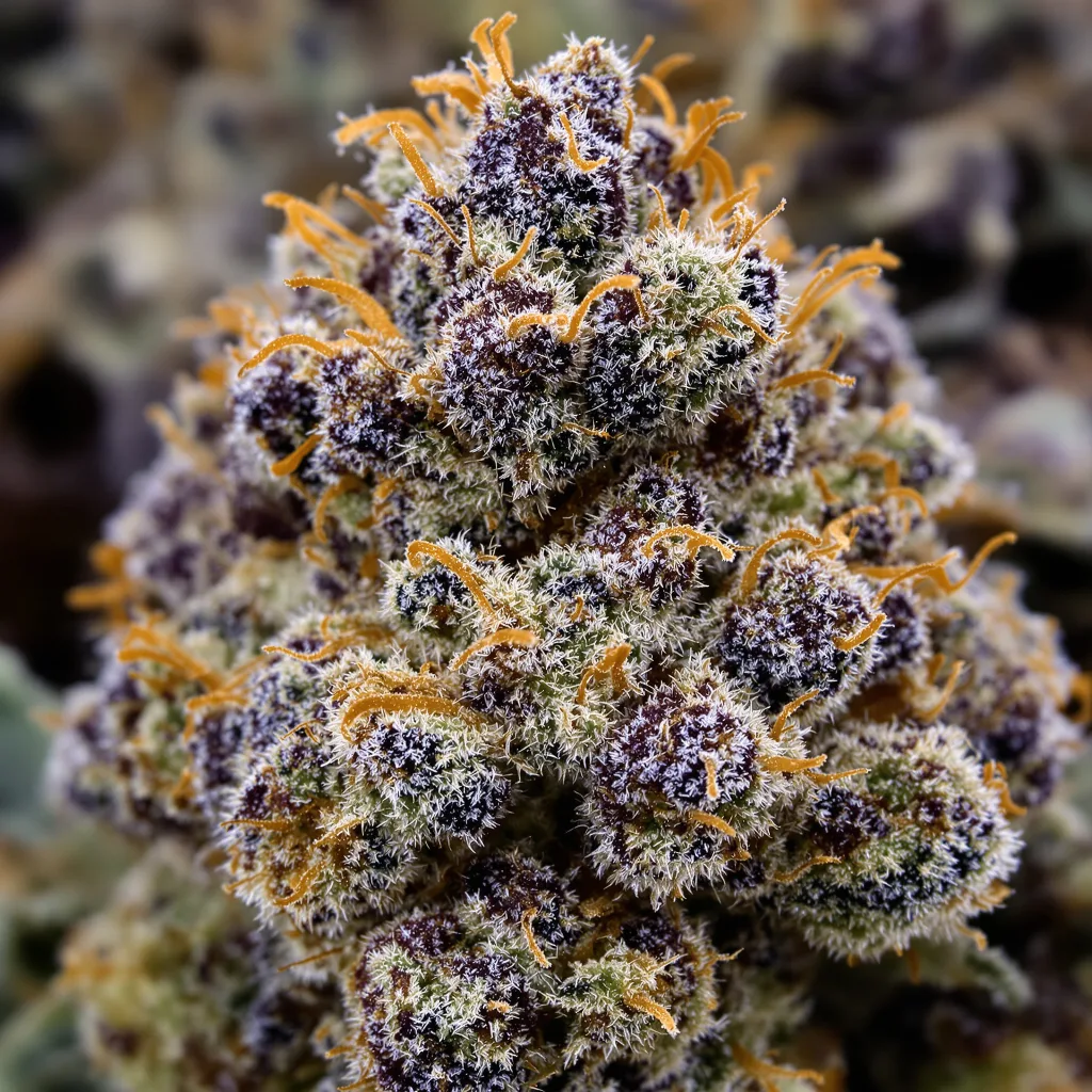 Purple Martian Kush cannabis plant in flowering stage — 90-130 cm feminised