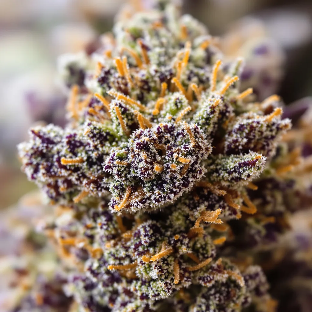 Purple OG Kush cannabis plant in flowering stage — 90-130 cm feminised