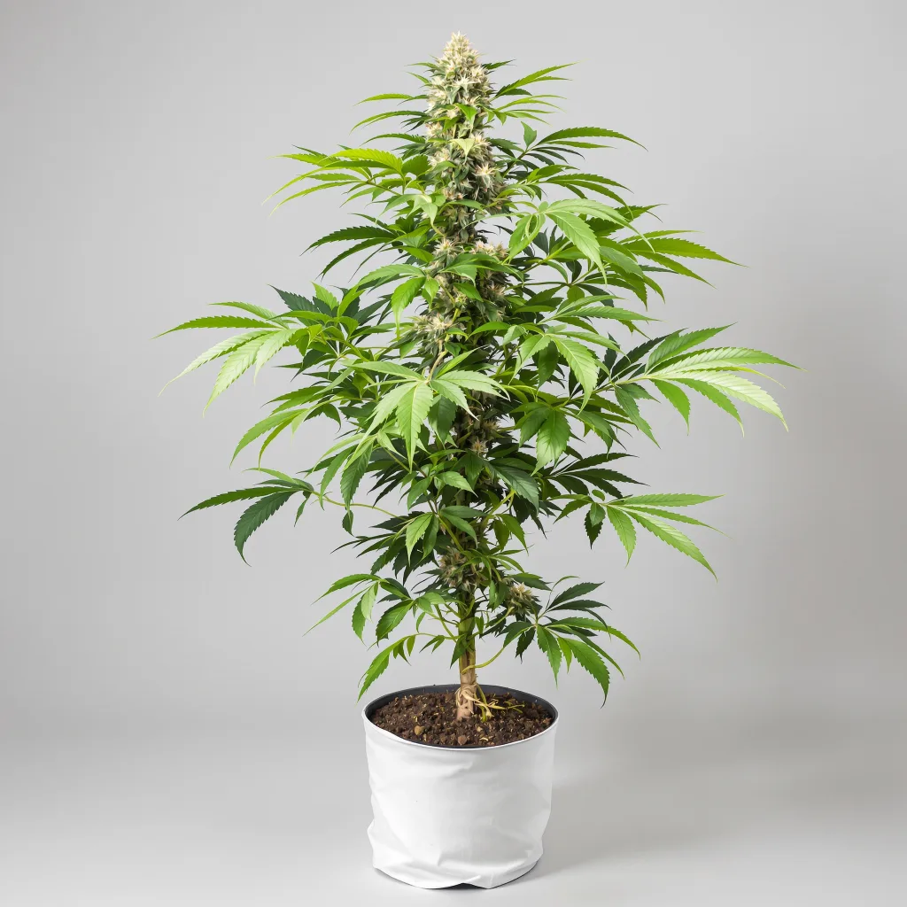 Rare Dankness #1 cannabis bud close-up showing balanced bud structure with frosted trichomes