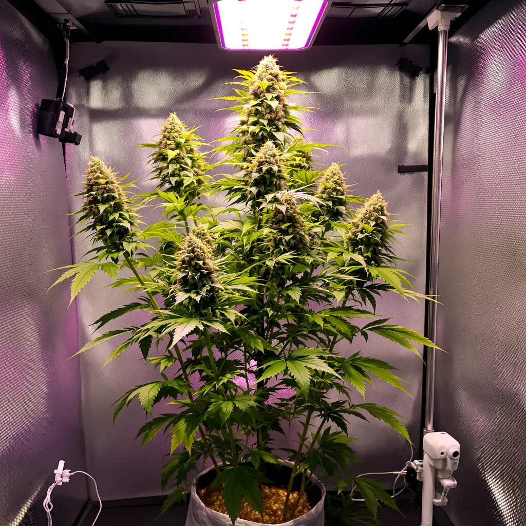 Raskal OG 40% indica / 60% sativa flower with visible trichomes