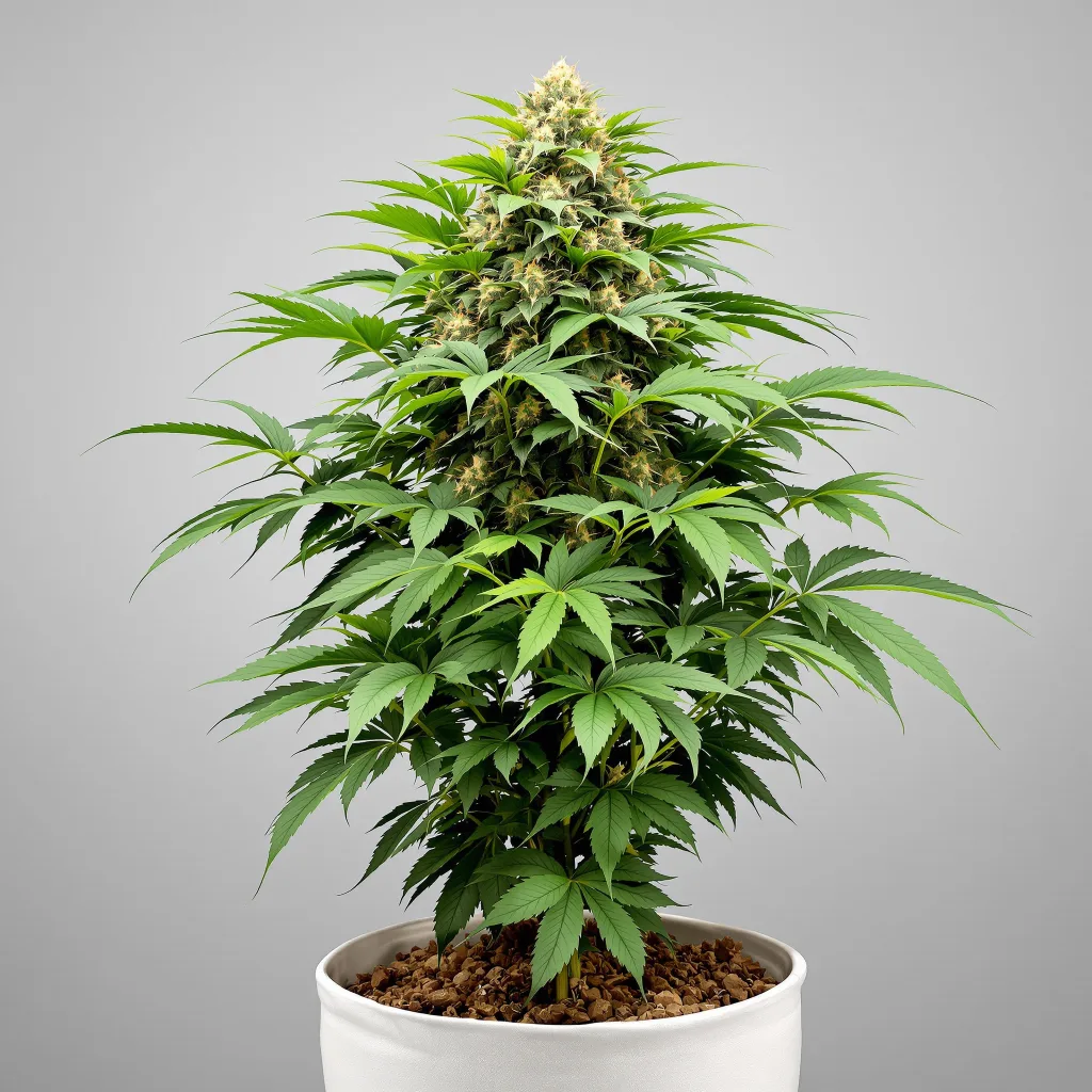 Ray Charles cannabis bud close-up showing dense purple-tinged calyxes