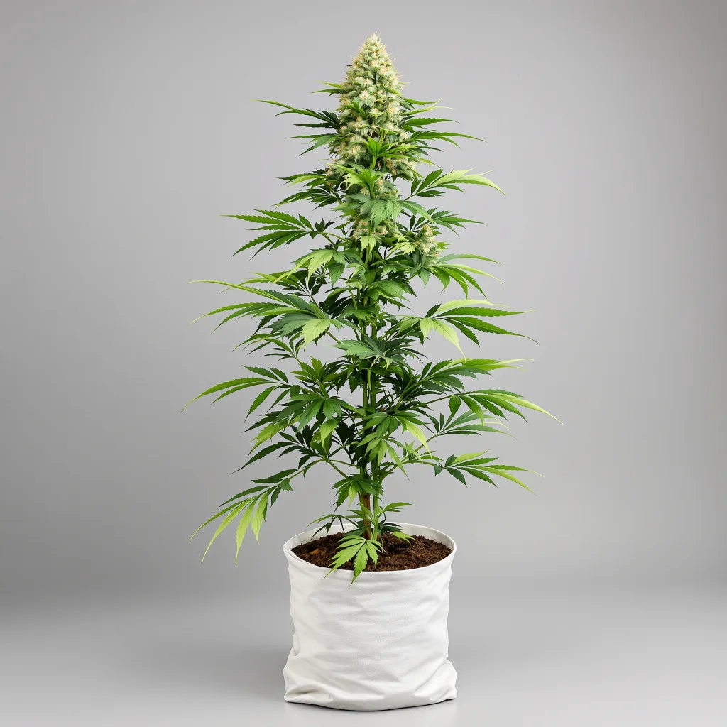 Recon cannabis bud close-up showing dense forest-green nugs
