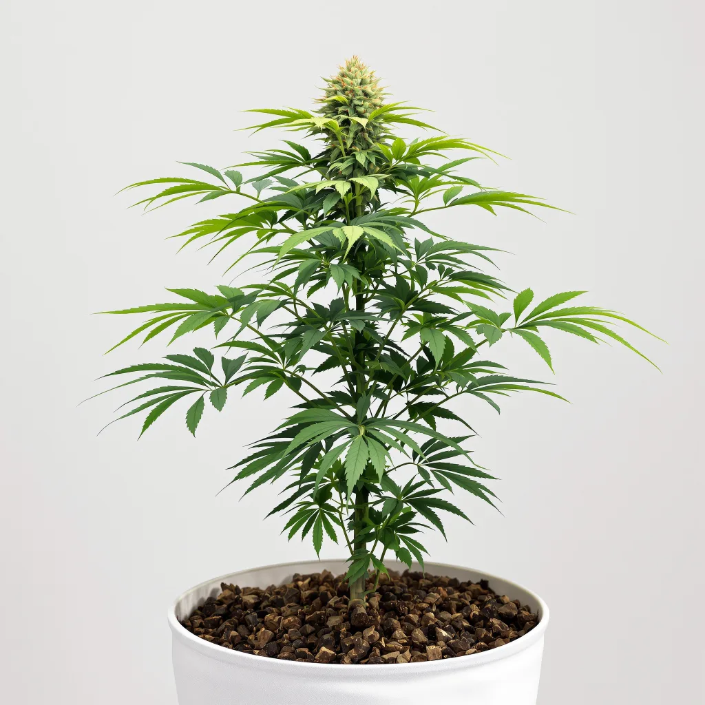 Red Eye OG cannabis bud close-up showing dense purple-tinged calyxes