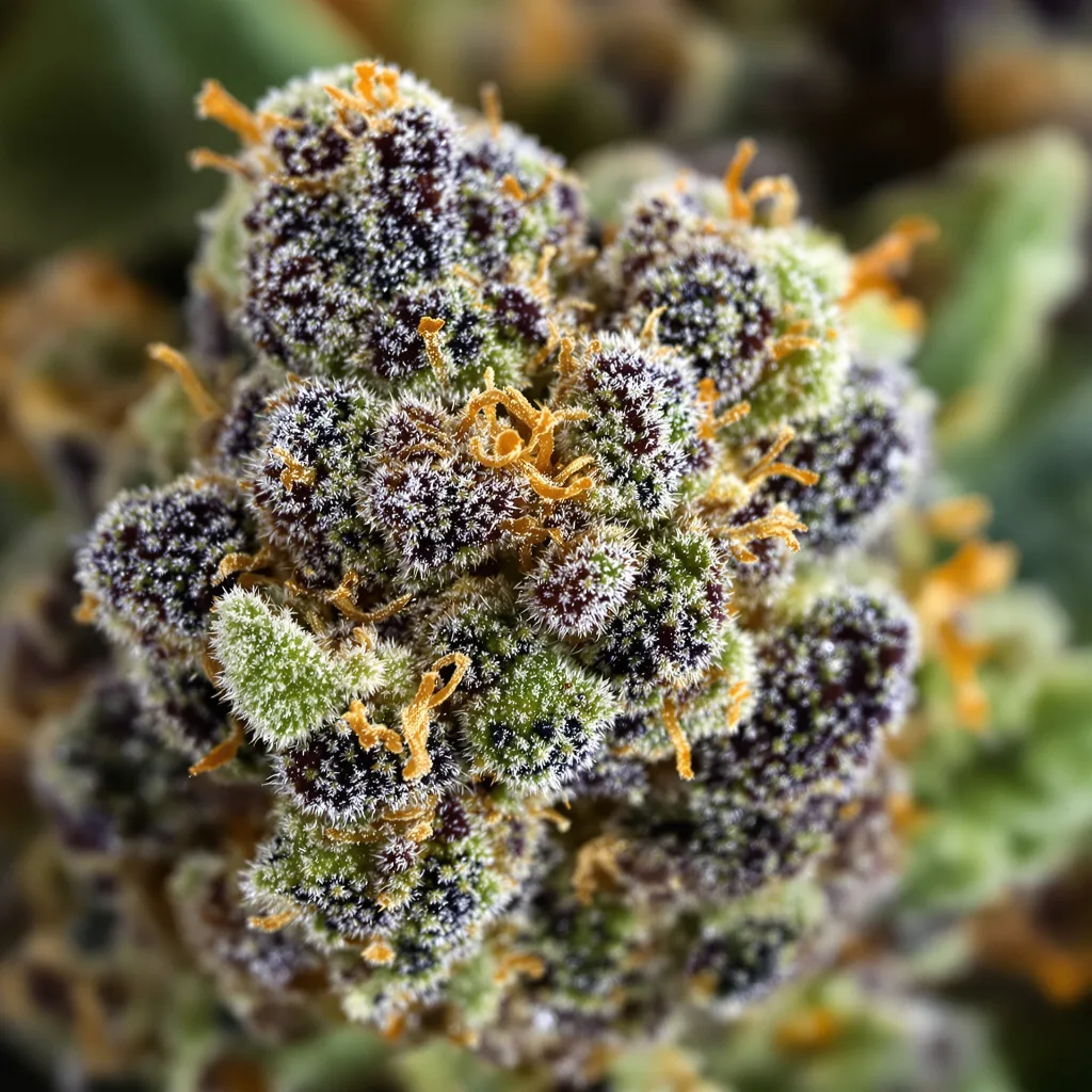 Rip City Purps cannabis plant in flowering stage — 90-130 cm feminised