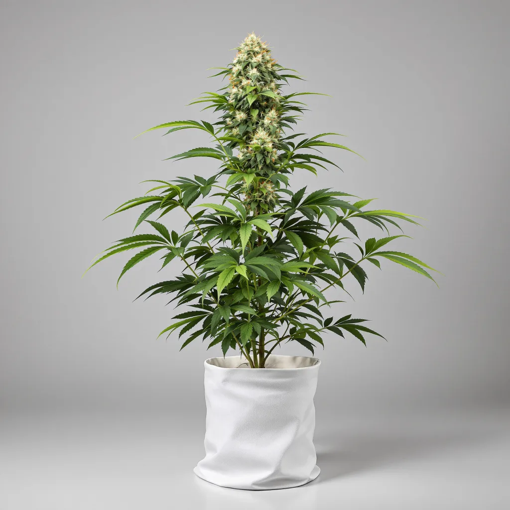 Rob Ford Kush cannabis bud close-up showing dense purple-tinged calyxes
