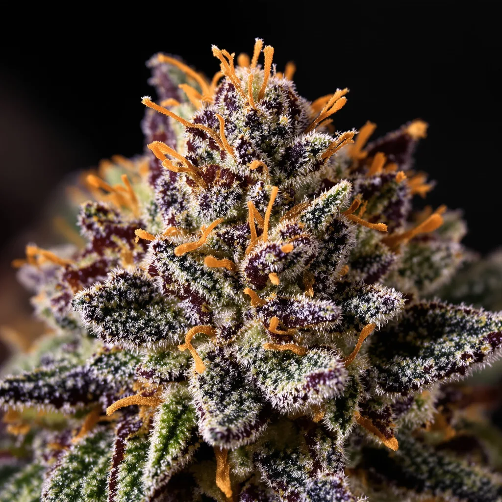 Royal Kush cannabis plant in flowering stage — 60-100 cm autoflower