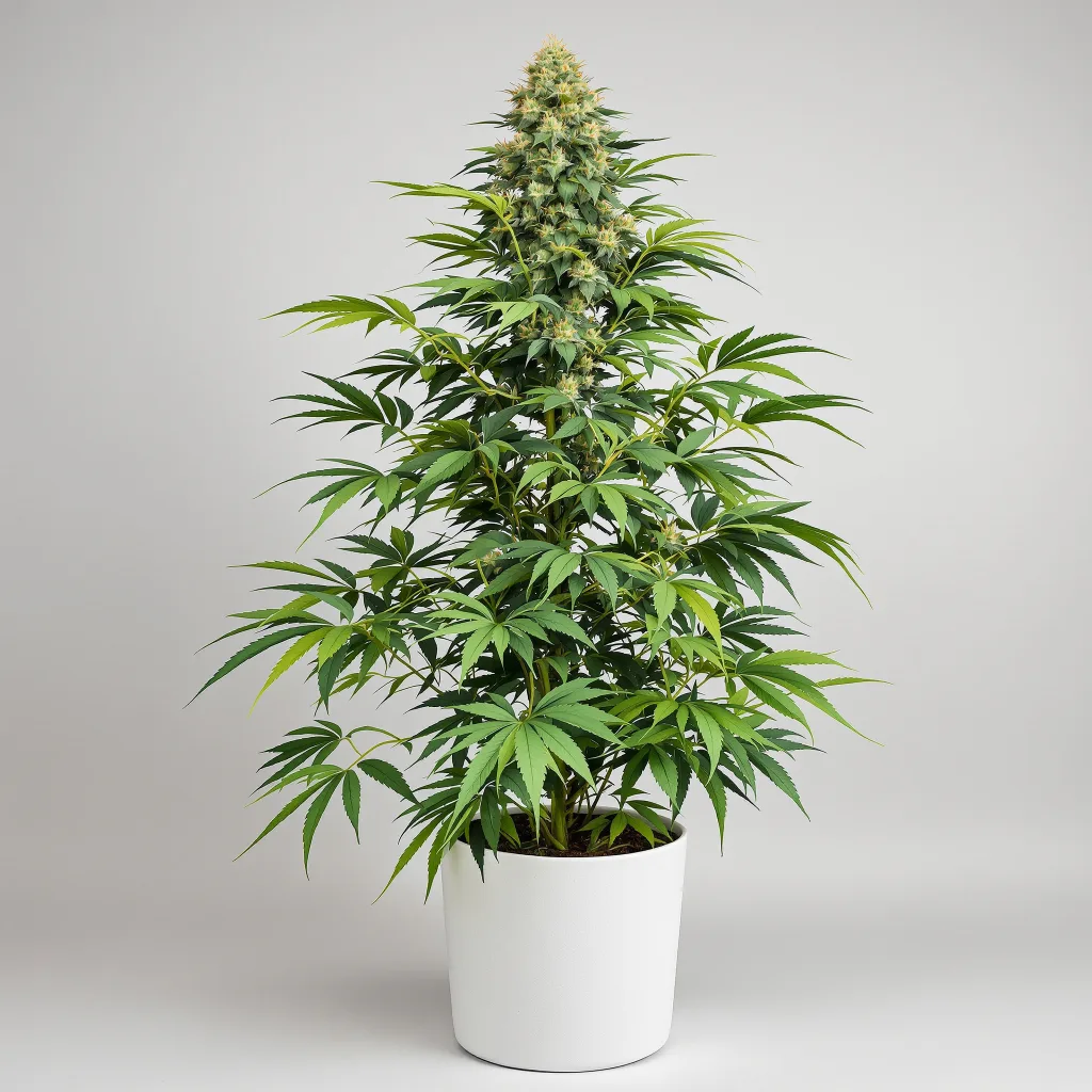 Scooby Snacks cannabis bud close-up showing dense forest-green nugs