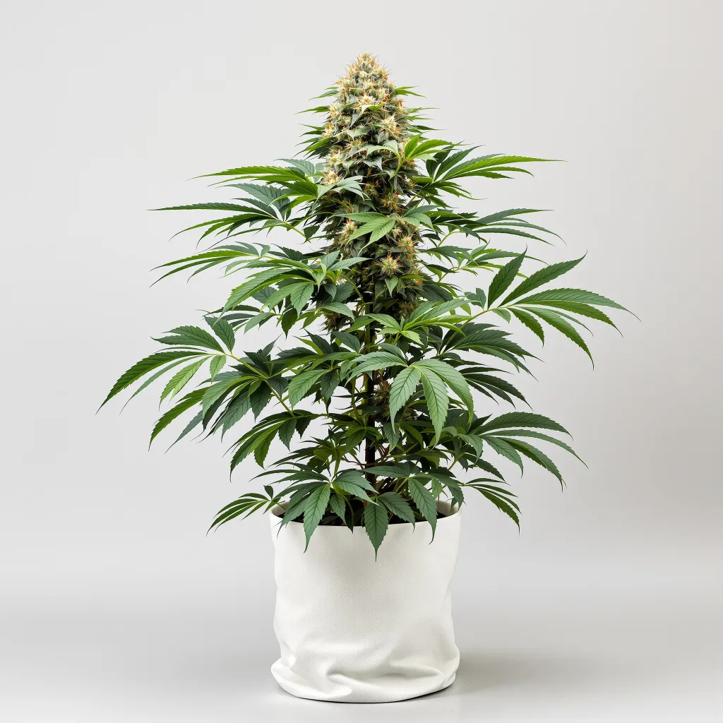 Shishkaberry cannabis bud close-up showing dense purple-tinged calyxes