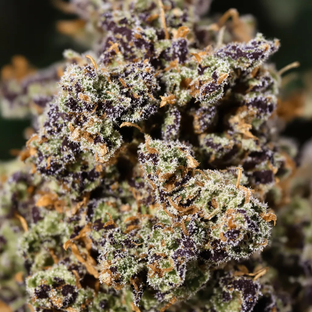 Sin City Kush cannabis plant in flowering stage — 90-130 cm feminised