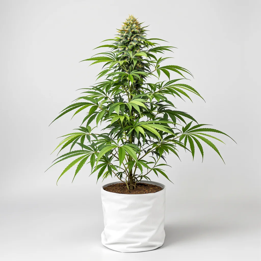 Snow White cannabis bud close-up showing dense purple-tinged calyxes