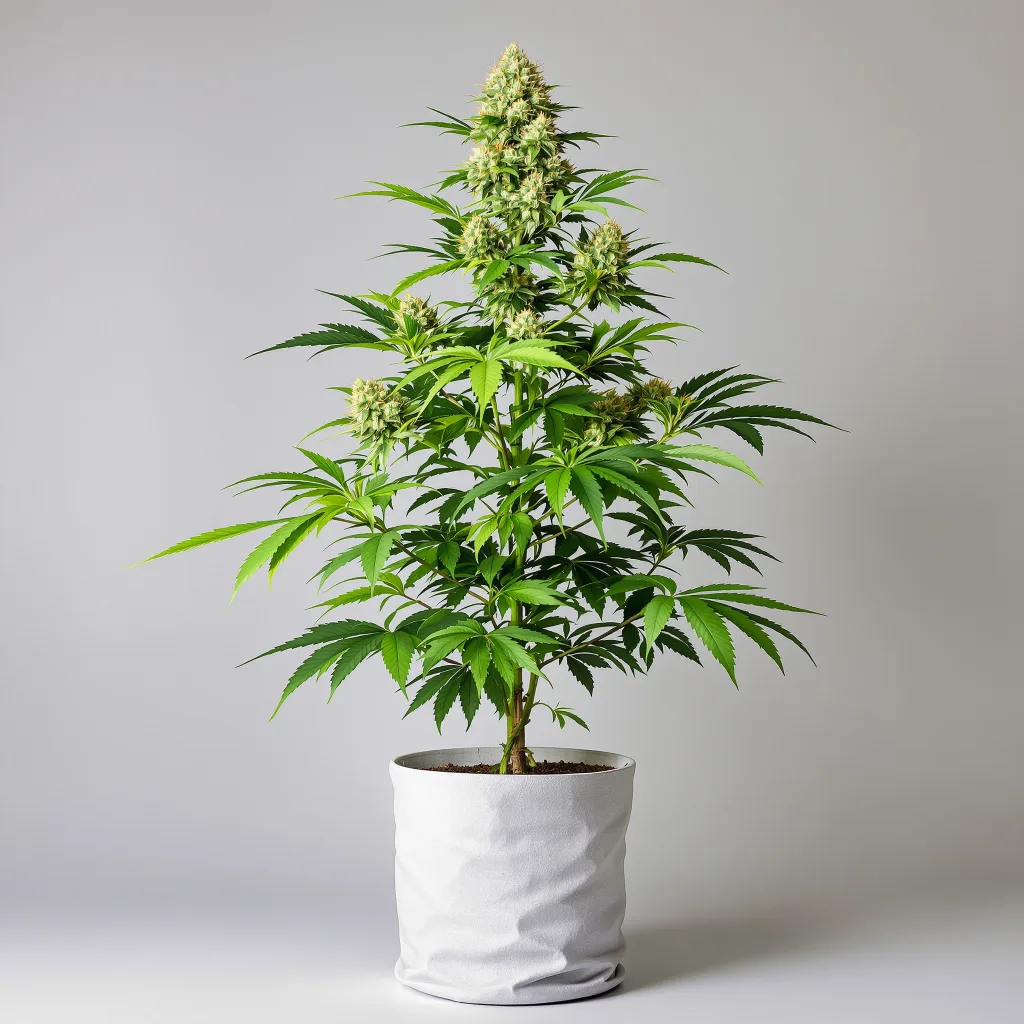 Soul Shine cannabis bud close-up showing balanced bud structure with frosted trichomes
