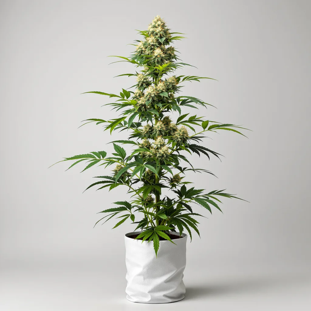Sour Alien cannabis bud close-up showing open-bud structure with orange pistils