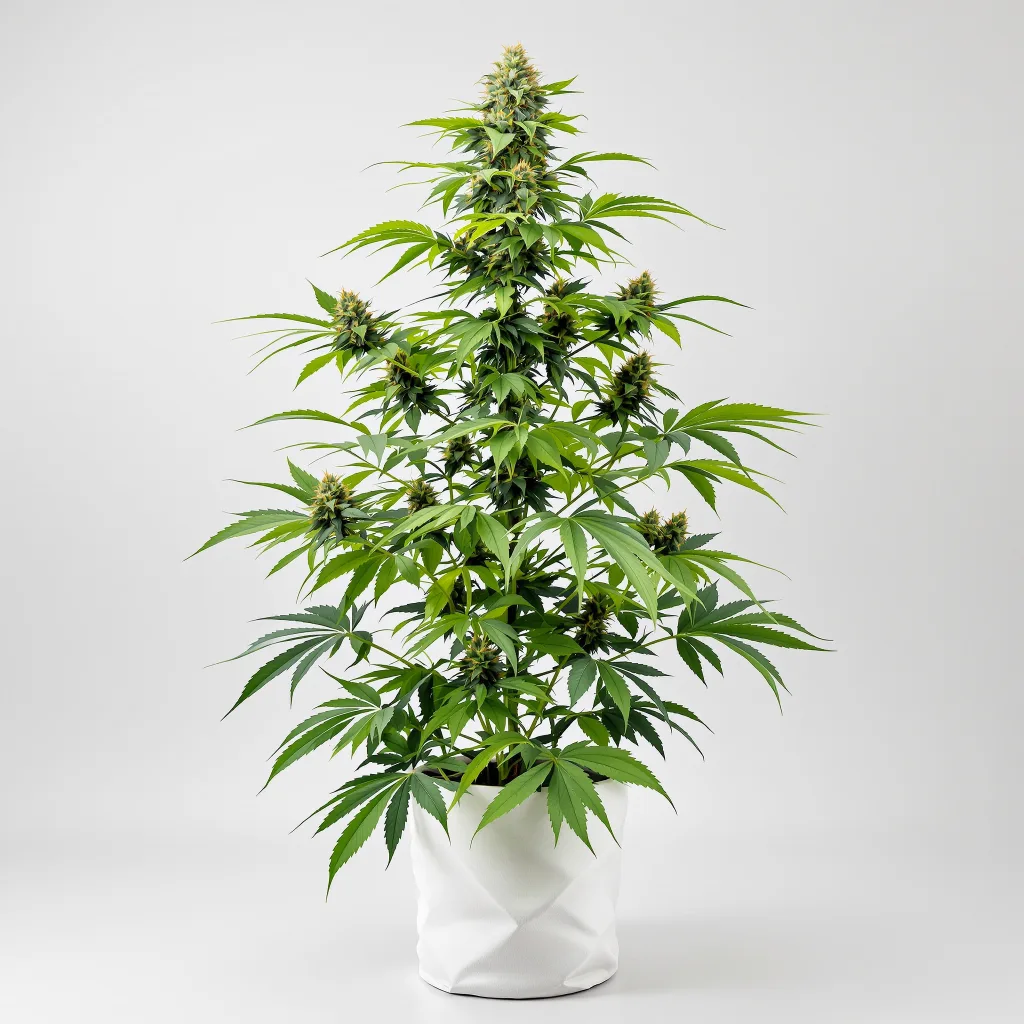Sour OG cannabis bud close-up showing dense forest-green nugs