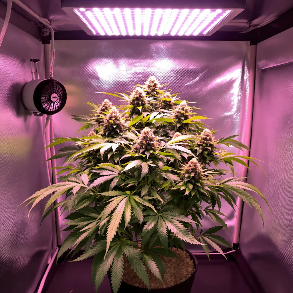 Special Kush #1 88% indica / 12% sativa flower with visible trichomes