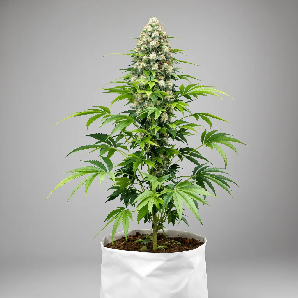 StarBud cannabis bud close-up showing dense purple-tinged calyxes