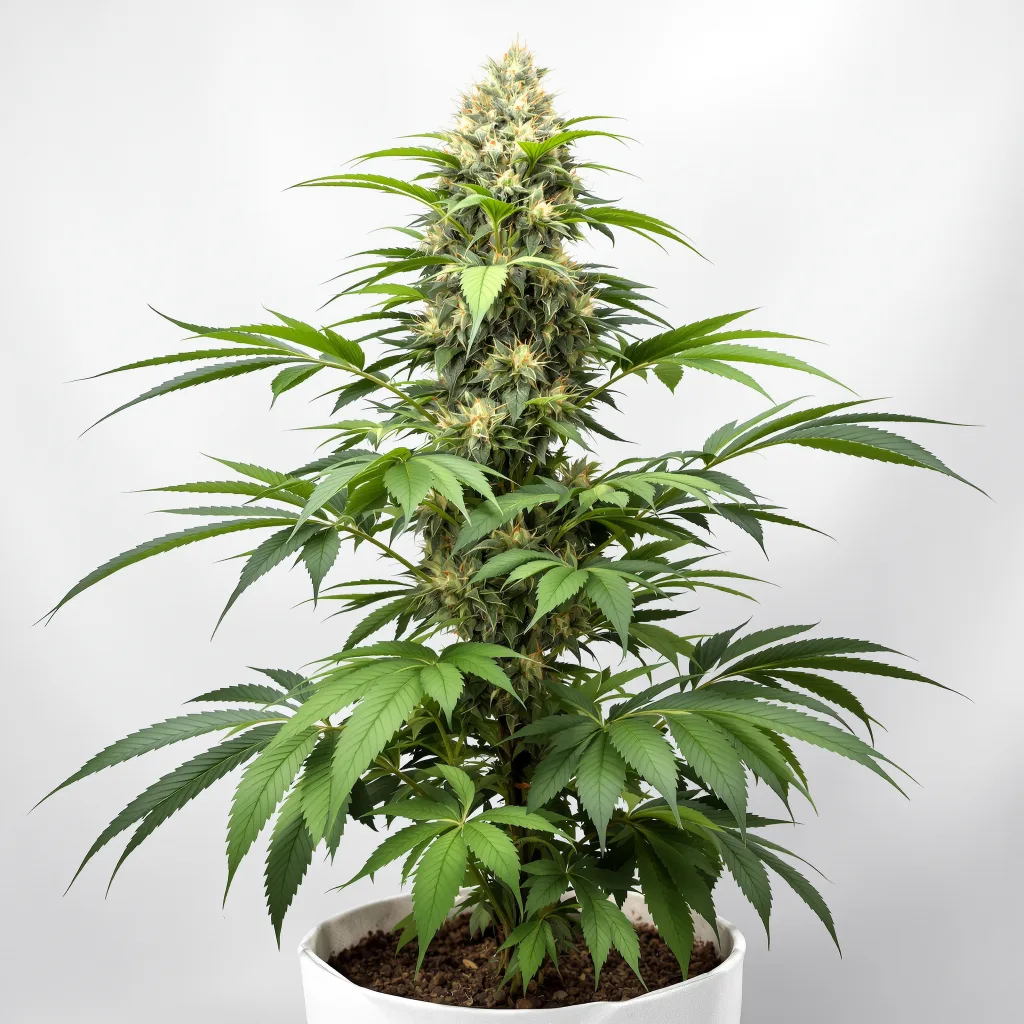 Sugar Mama cannabis bud close-up showing dense purple-tinged calyxes