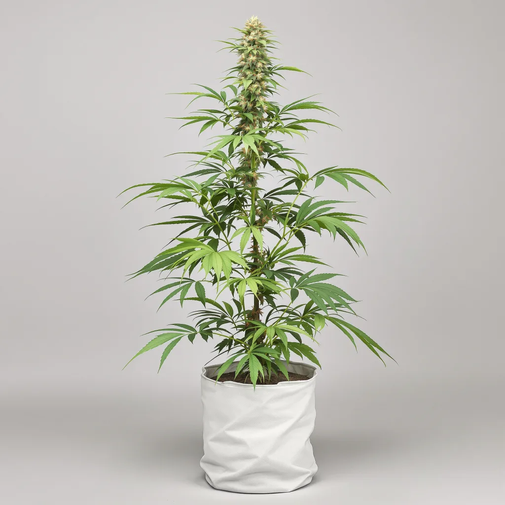 Super Sour Diesel cannabis bud close-up showing lime-green airy structure