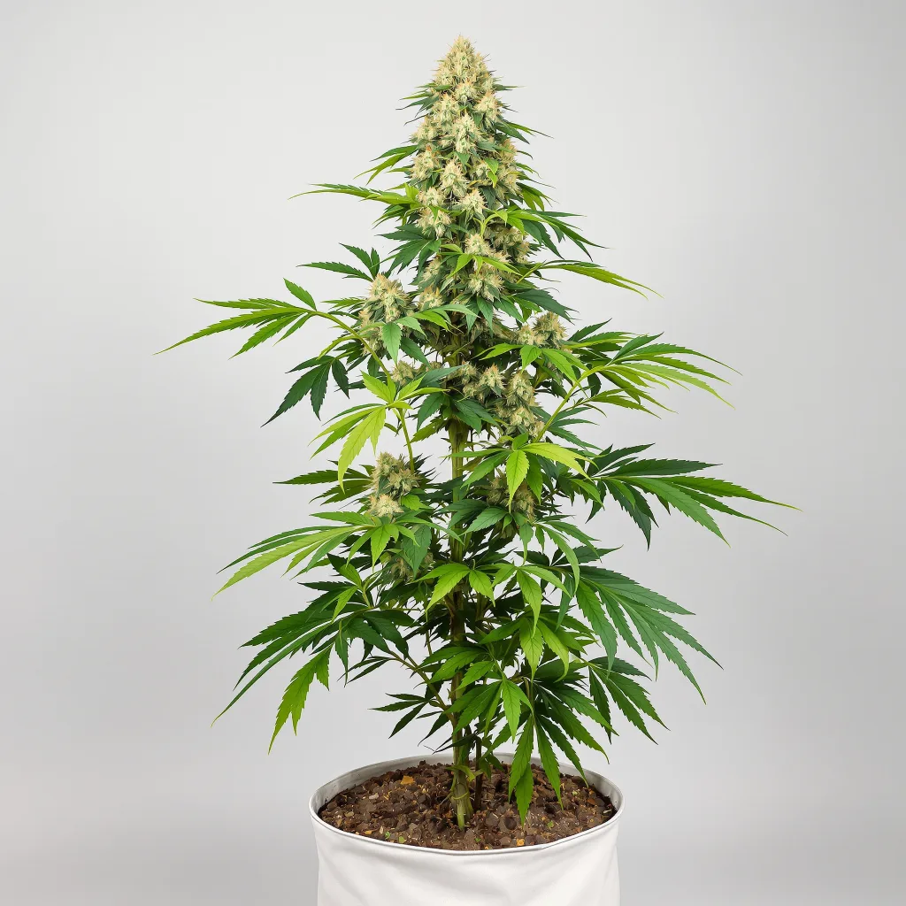 Surprise MFCKR Mixpack cannabis bud close-up showing open-bud structure with orange pistils