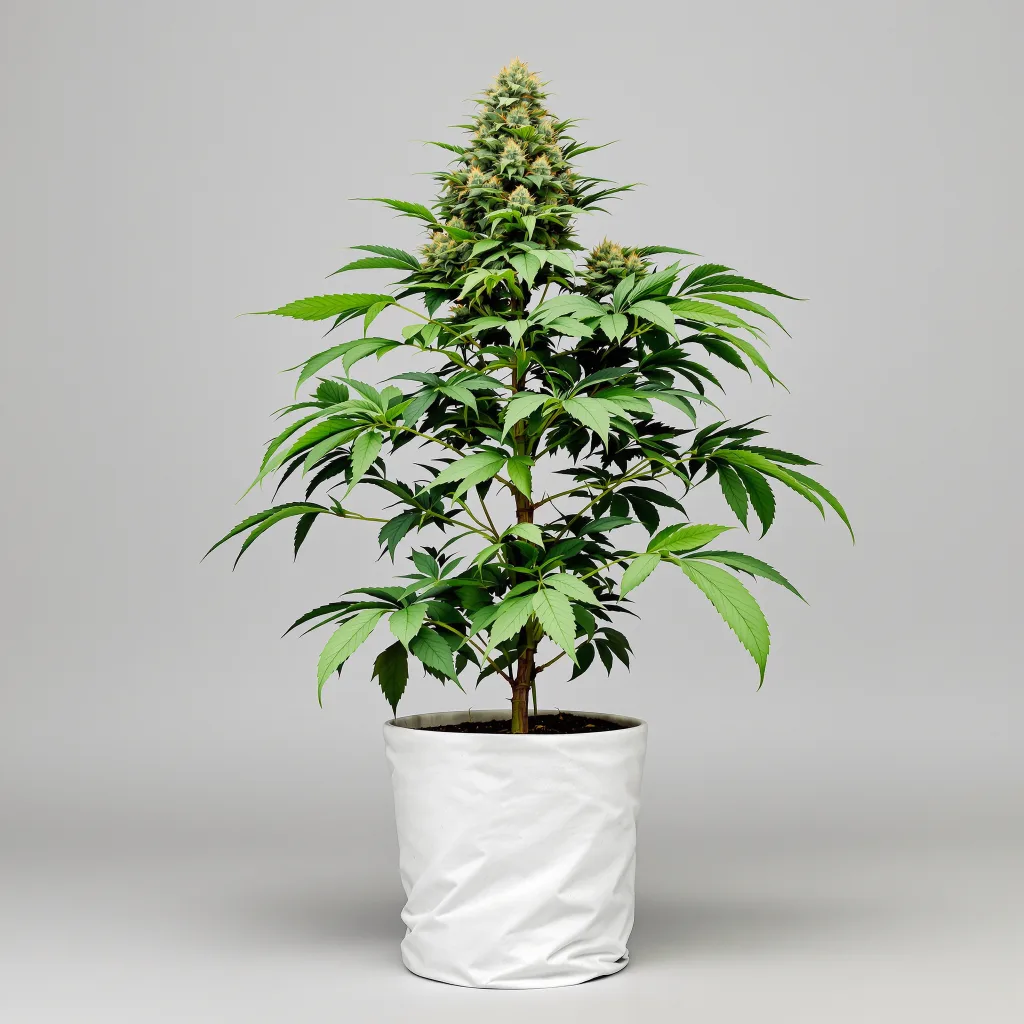 Sweet Lafayette cannabis bud close-up showing dense purple-tinged calyxes