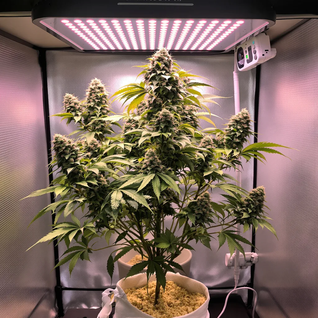 THC Bomb cannabis plant in flowering stage — 120-180 cm feminised