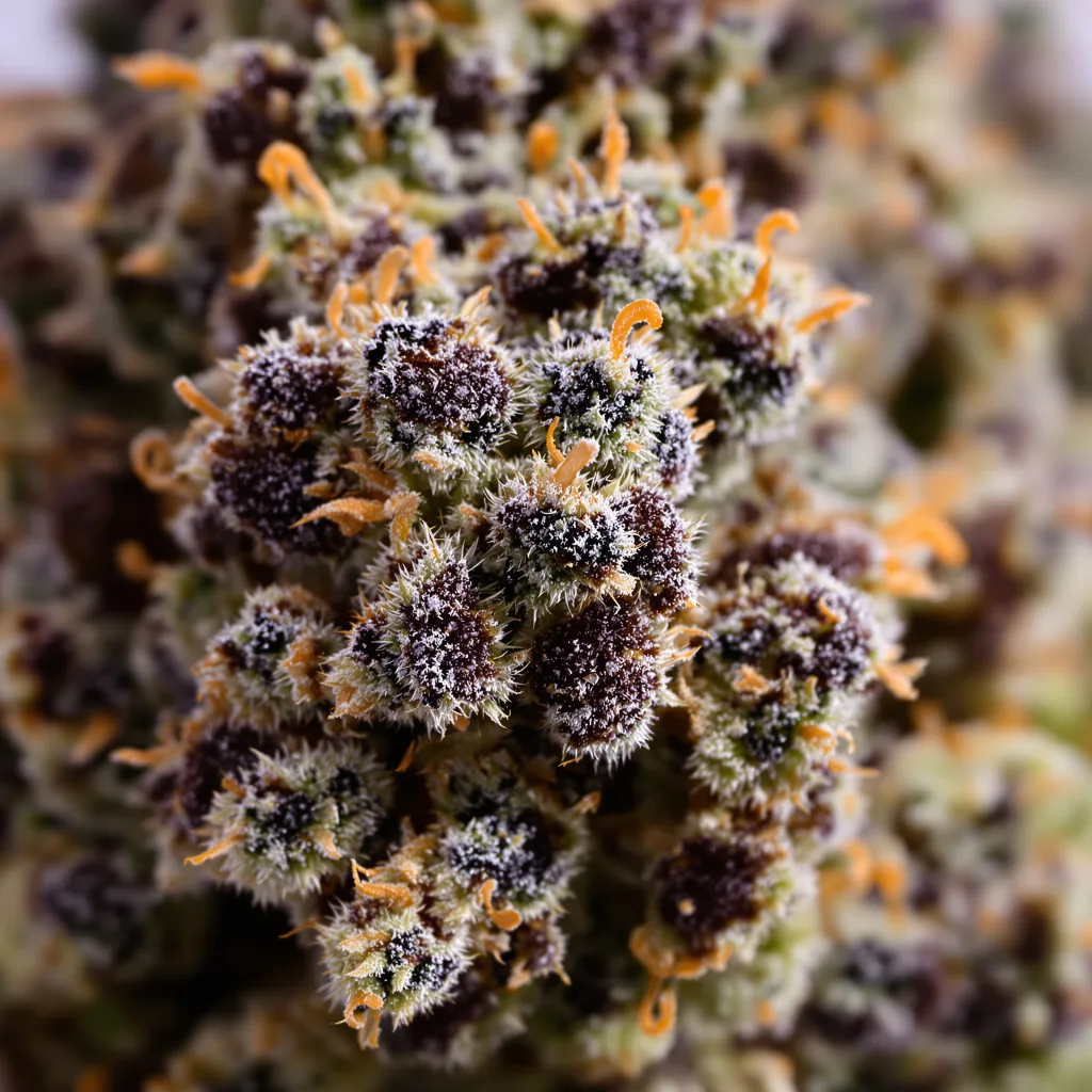 Tropicana Cookies Purple cannabis plant in flowering stage — 90-130 cm feminised