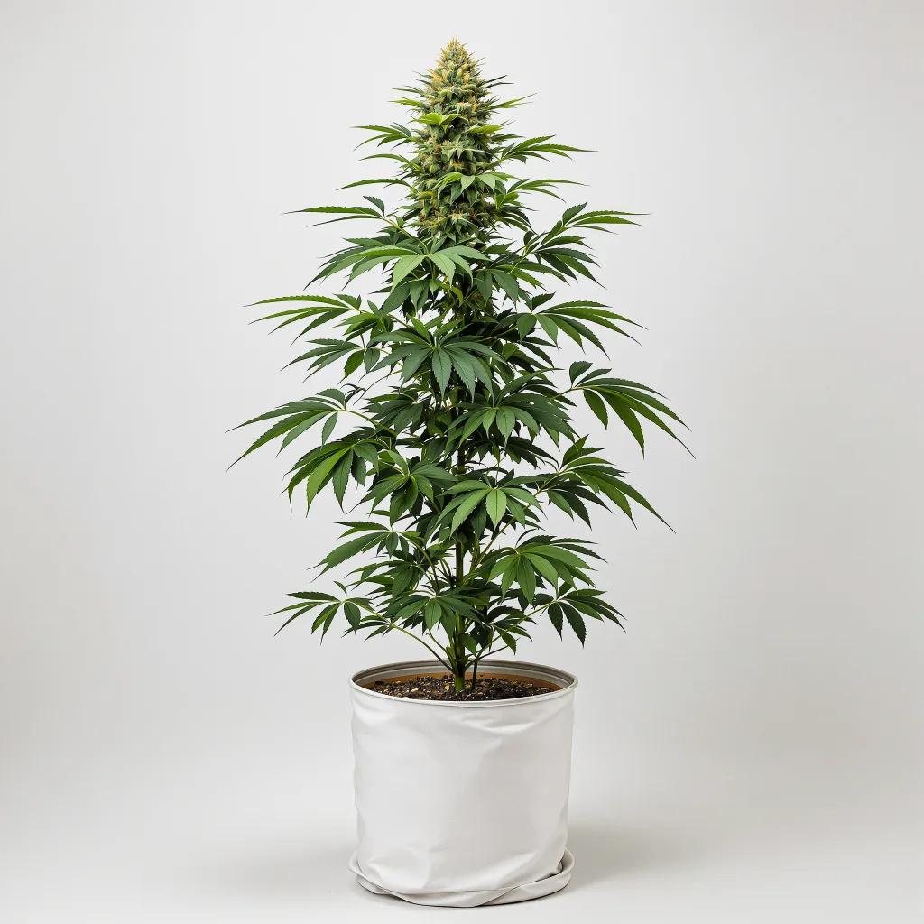 True OG cannabis bud close-up showing dense purple-tinged calyxes