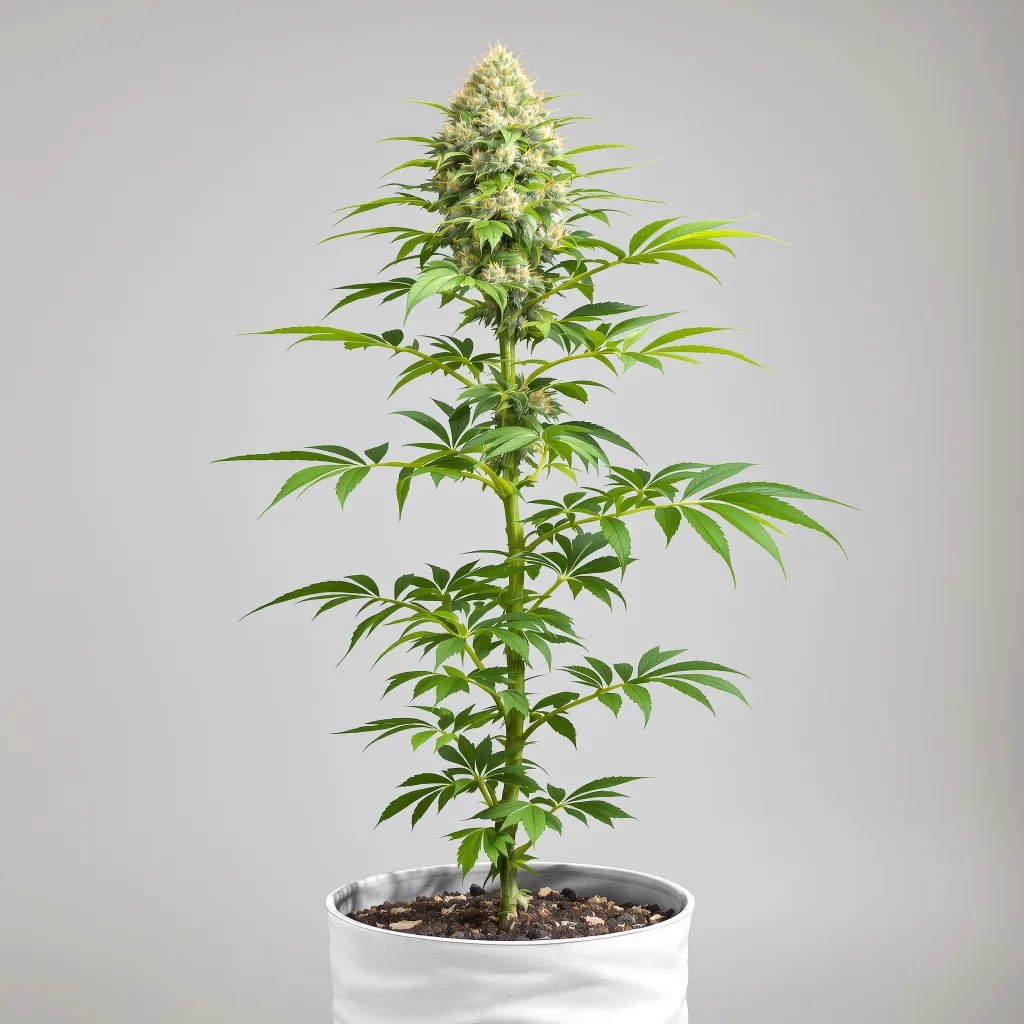 Valley Ghash cannabis bud close-up showing balanced bud structure with frosted trichomes
