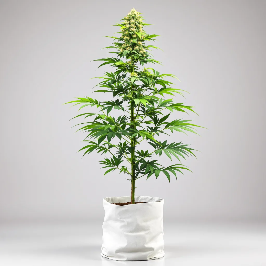 White Gold cannabis bud close-up showing dense forest-green nugs