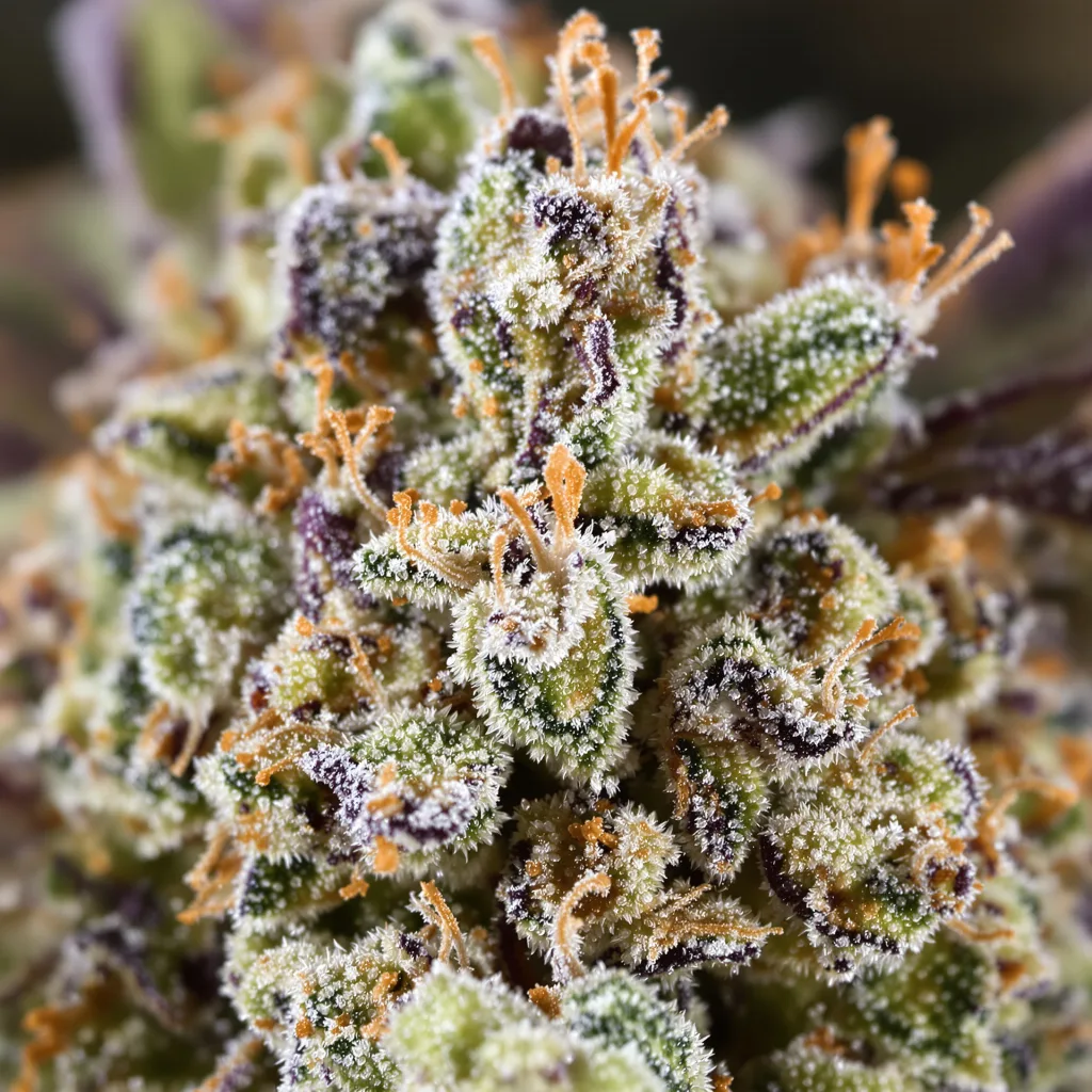 White Lightning cannabis plant in flowering stage — 60-100 cm autoflower