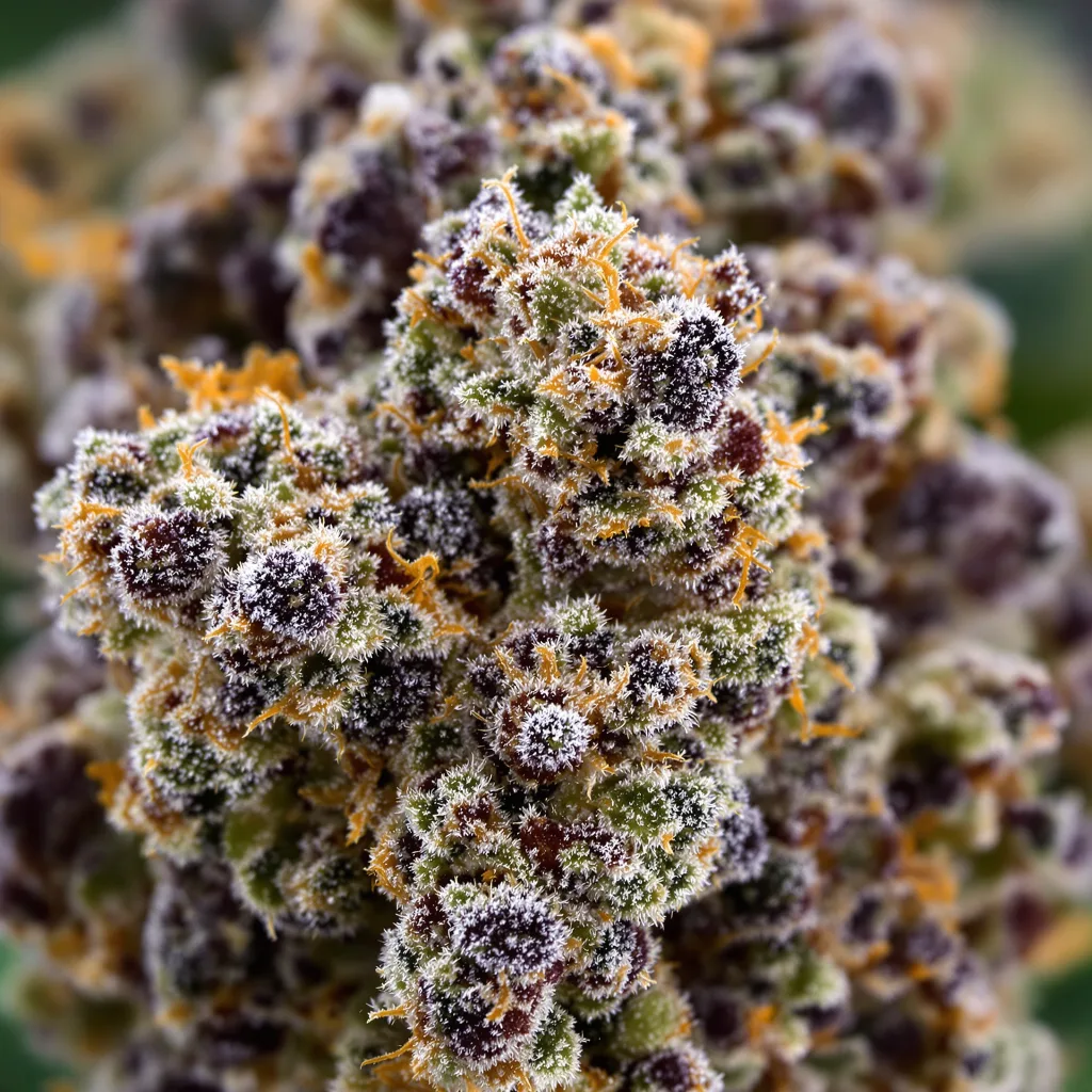 Zebra Cake cannabis plant in flowering stage — 90-130 cm feminised