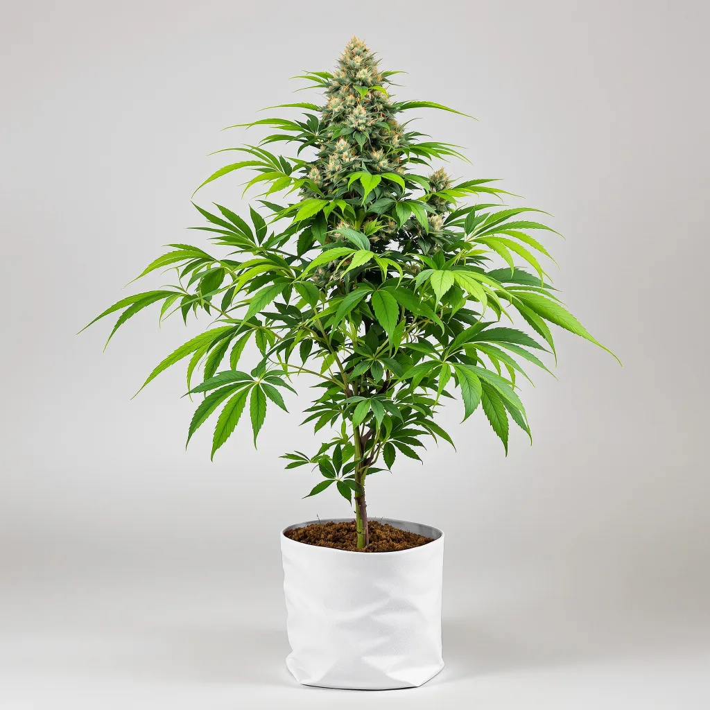 Zen CBD cannabis bud close-up showing pale-green low-resin flower